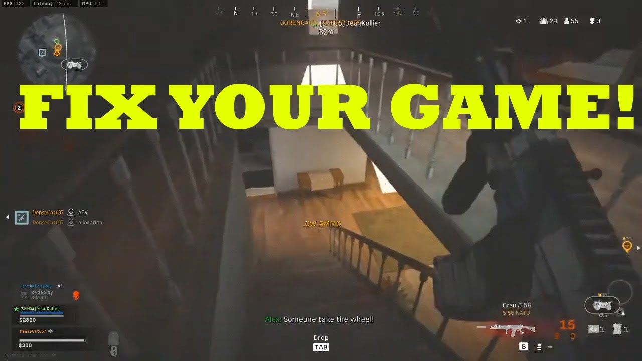 LAG IN WARZONE IS TERRIBLE