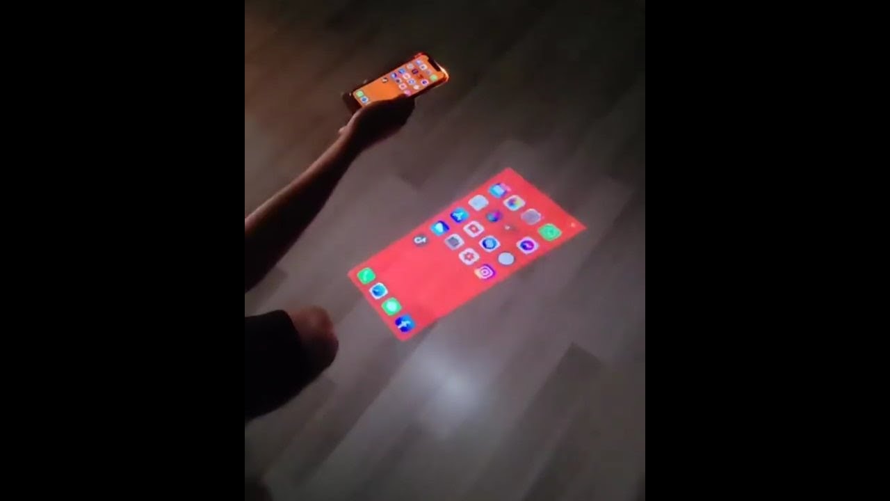 iPhone Flashlight Projector 🤔 #Shorts
