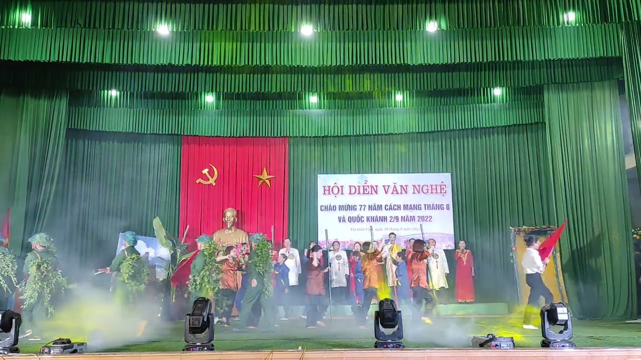 Hoạt cảnh Tuyên Ngôn Độc Lập. TDP2 Thị Trấn Cồn 19/8/2022