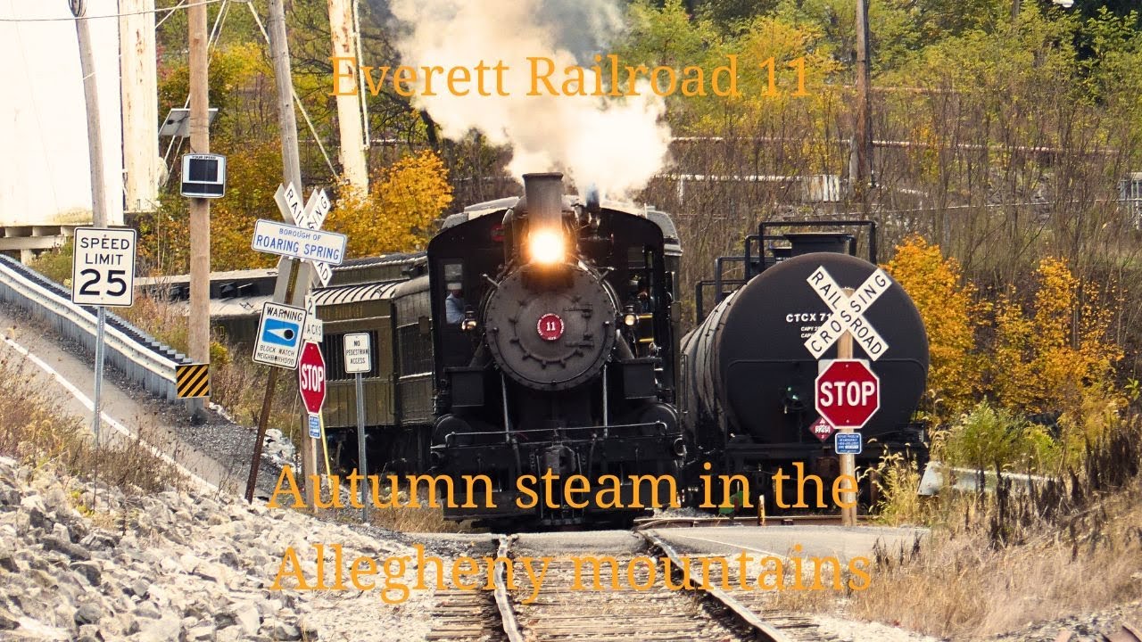 Everett railroad 11: Autumn in the Allegheny mountains