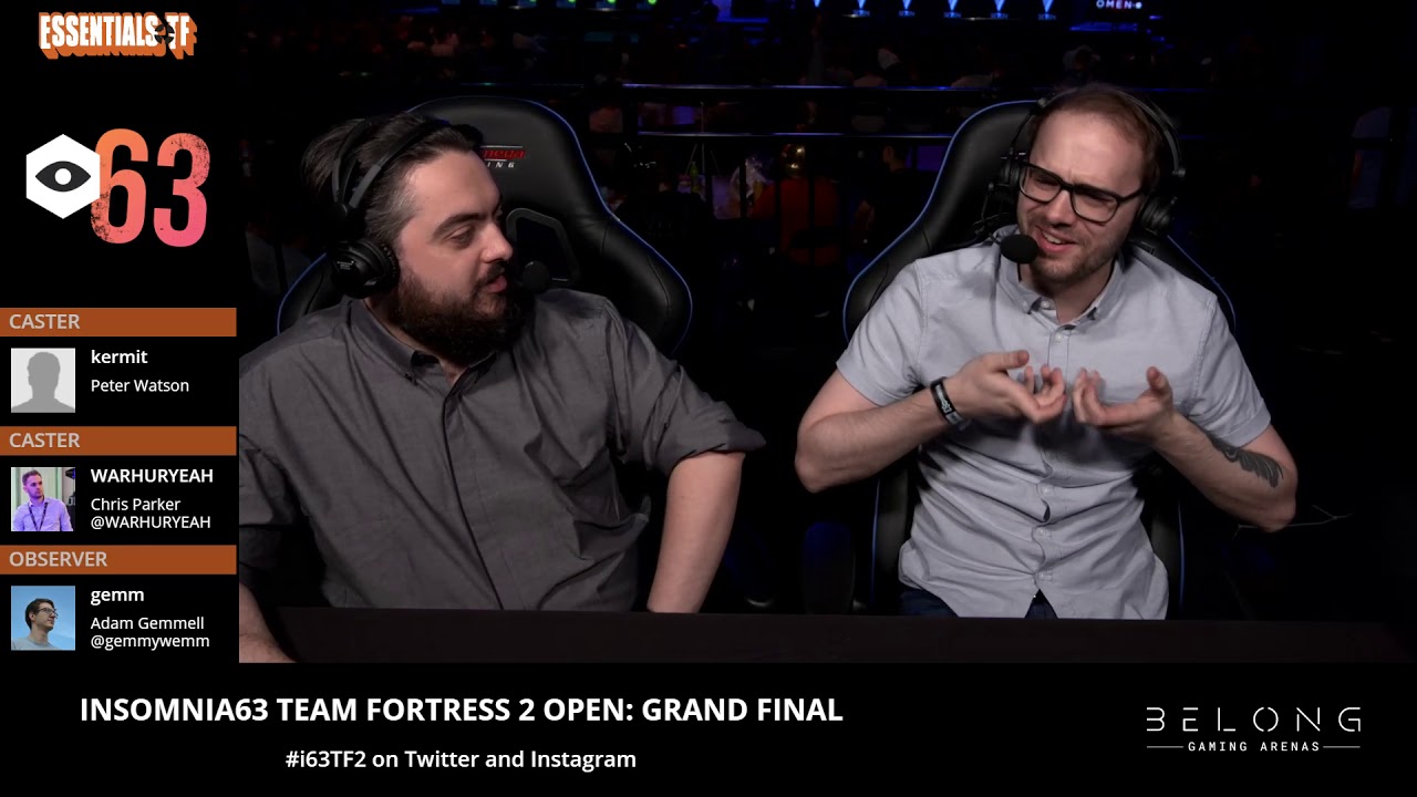 Insomnia63 TF2 GRAND FINAL: Se7en vs. froyotech (Part 1)