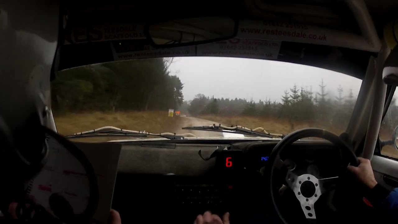 Riponian Stages Rally 2025 SS2 Cropton Andy Davison/Tom Murphy