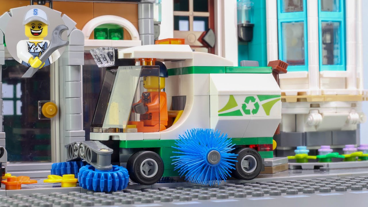 Lego City 60249 Street Sweeper / Kehrmaschine speed build / stop motion