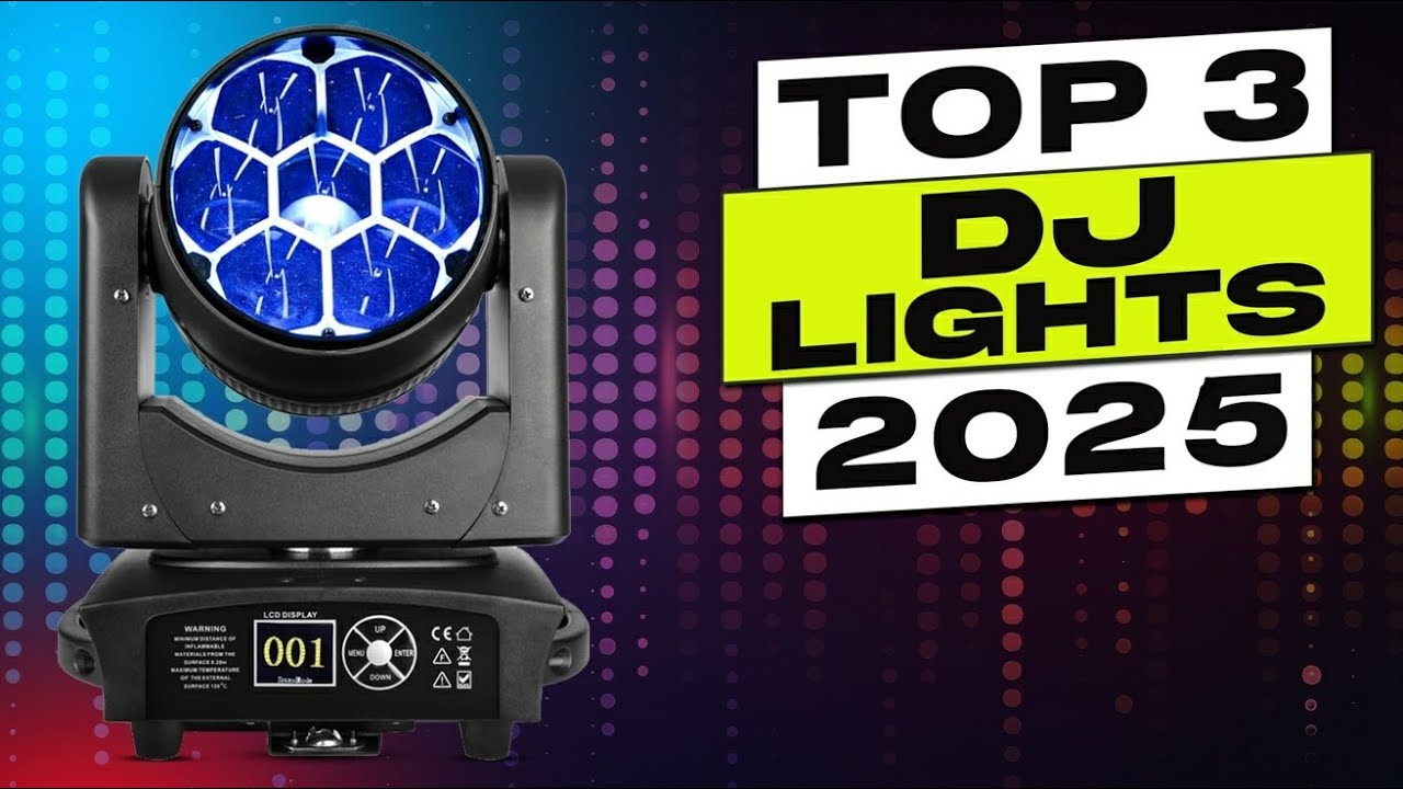 Top 3 BEST DJ Lights 2025