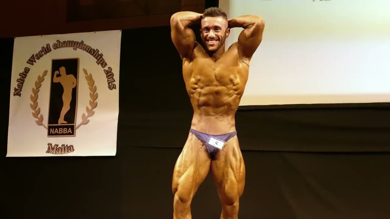 Kobi Ifrach (ISR), NABBA Worlds 2015 - Juniors Runner-up