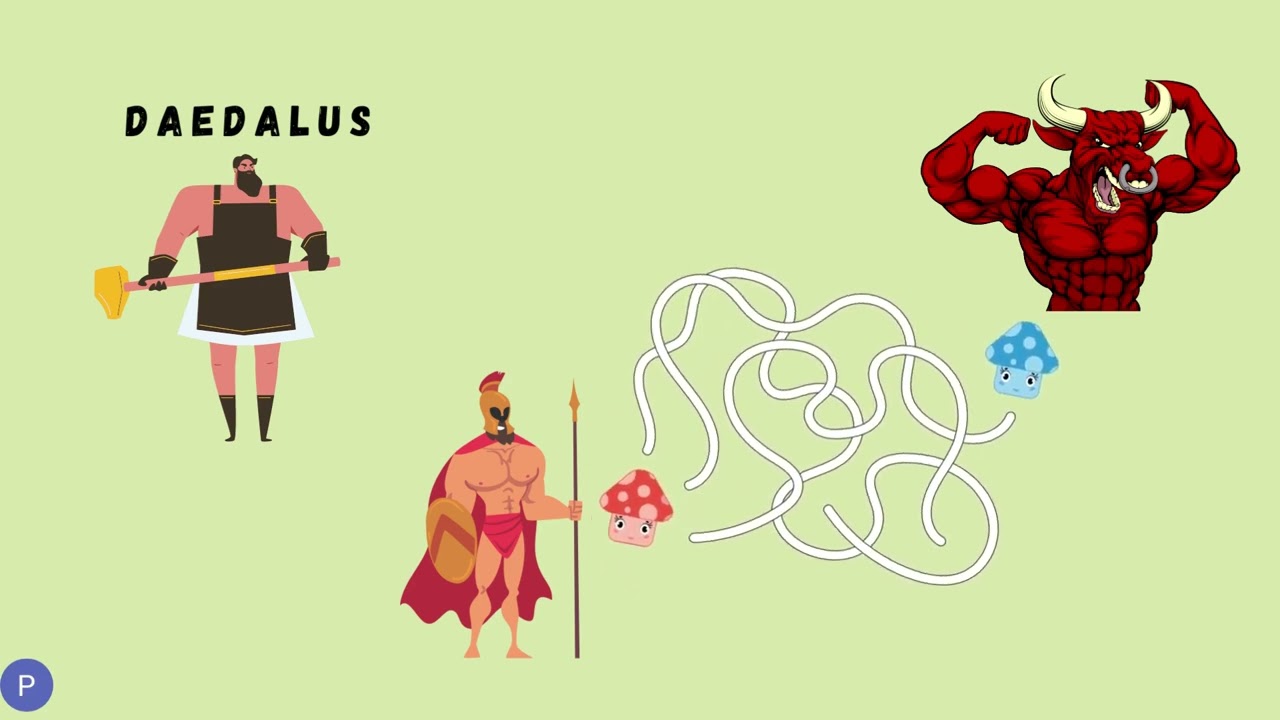 Greek Mythology for Kids: The Minotaur and the Labyrinth