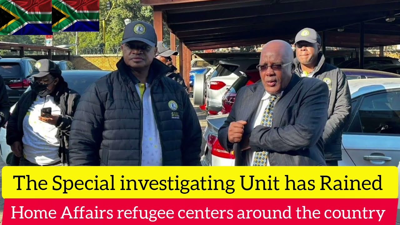 The Special investigating Unit has rained home Affairs refugee centers in South African 🇿🇦