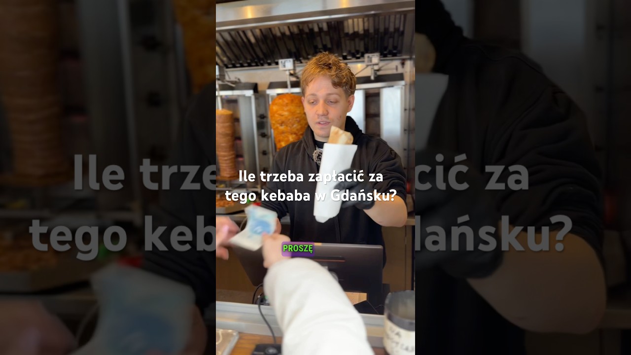 Ile trzeba zapłacić za tego kebaba w Gdańsku?