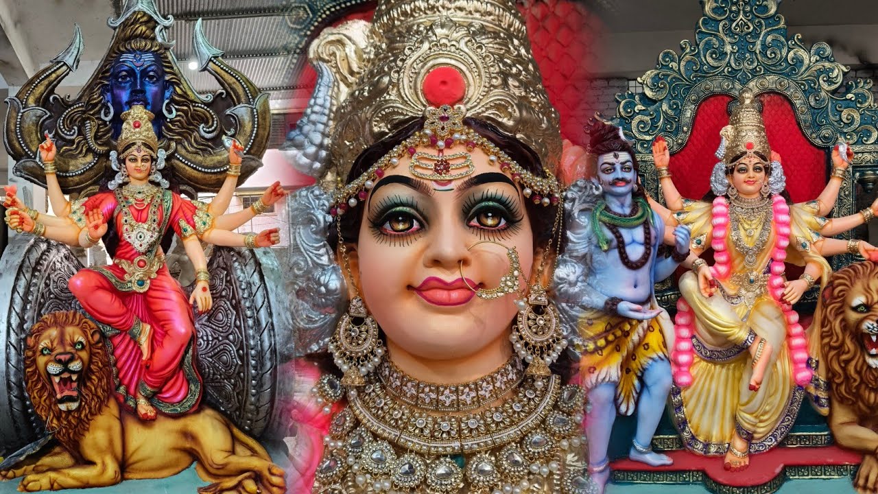 Dhoolpet Ganesh Singh Kalakar 2025 | Beautiful Durga Mata Idols Making 2025 | #durgamata 