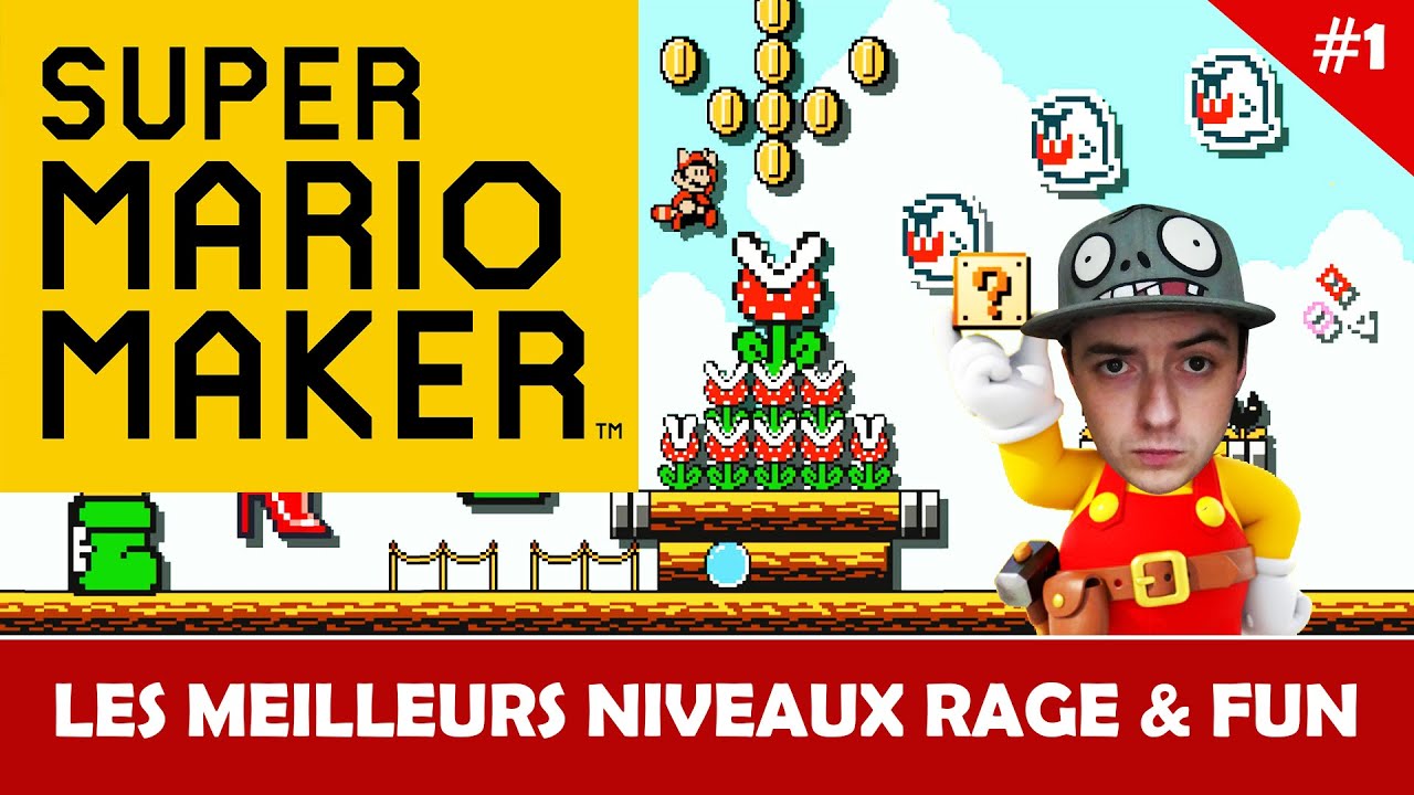 Super Mario Maker FR Wii U Nintendo - Les meilleurs niveaux 