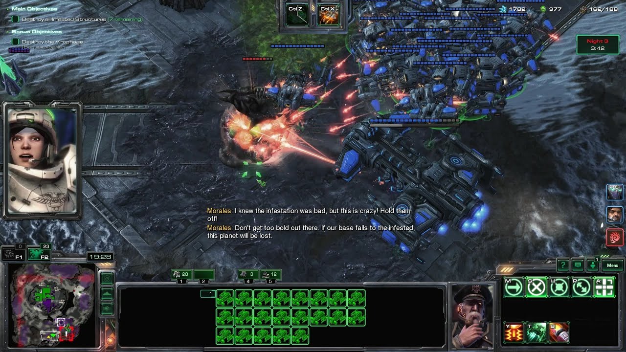 SC2 Co-Op Dead of Night, Jim Raynor Play [Prestige : Rebel Raider]