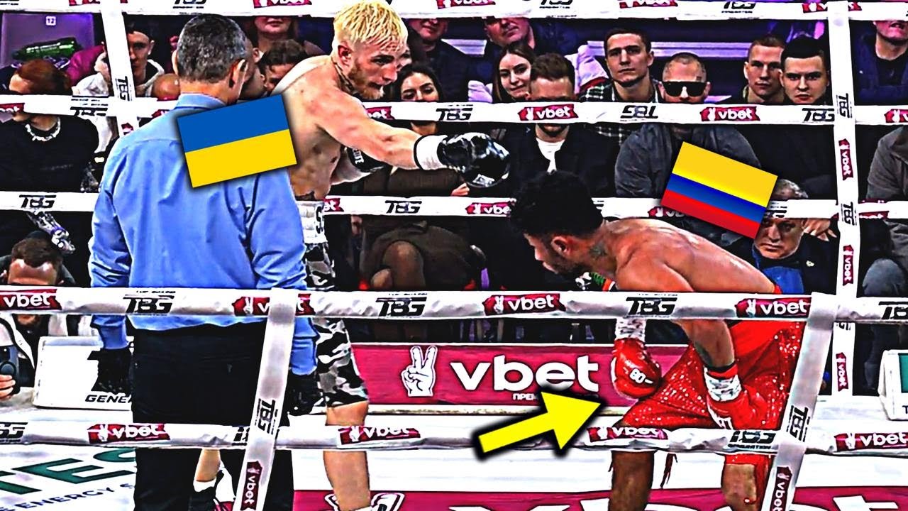 🔥 УКРАЇНА VS КОЛУМБІЯ: технічний бій з ОПУЩЕНИМИ руками | Боришполець - Хуліо огляд