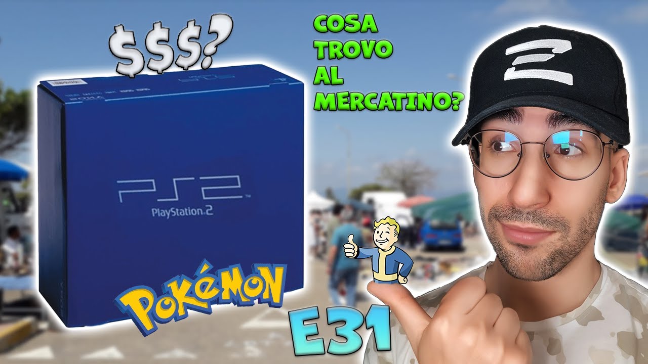 FINALMENTE una PS2 con SCATOLA e TANTO ALTRO al MERCATINO dell'USATO! - CTM E31