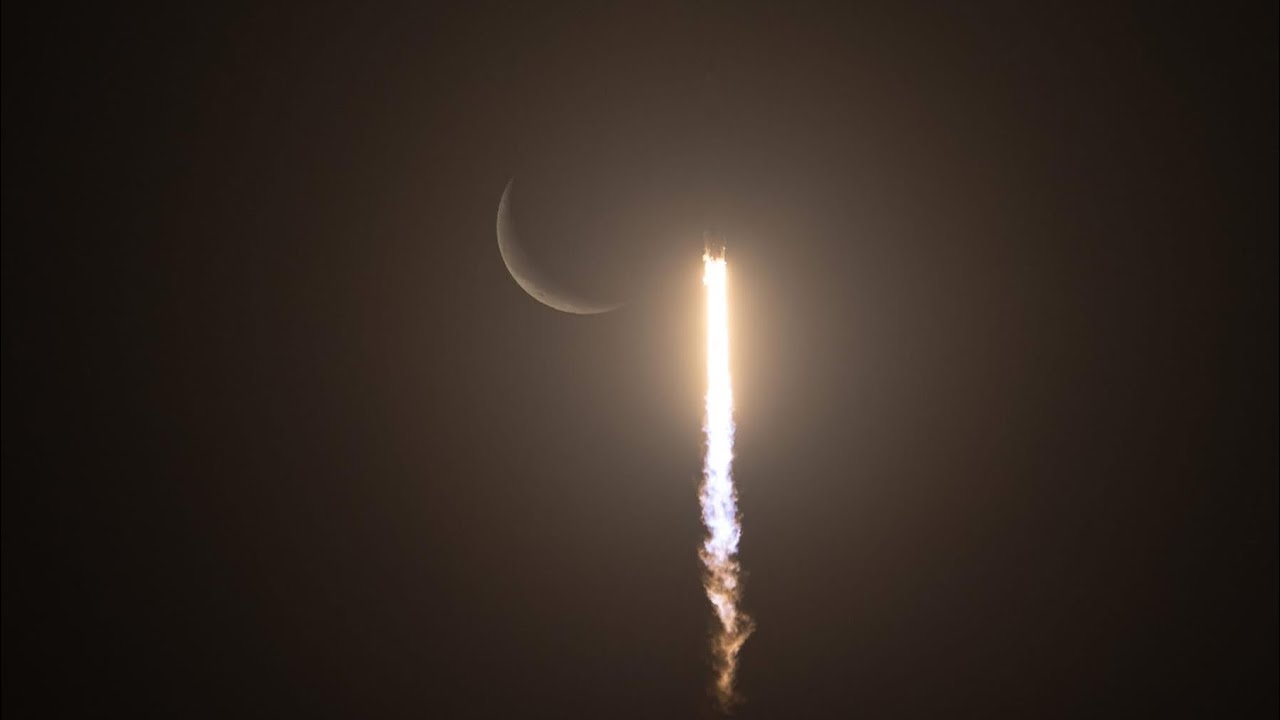 SpaceX Crew‑12 Night Launch — Stage Separation & Landing