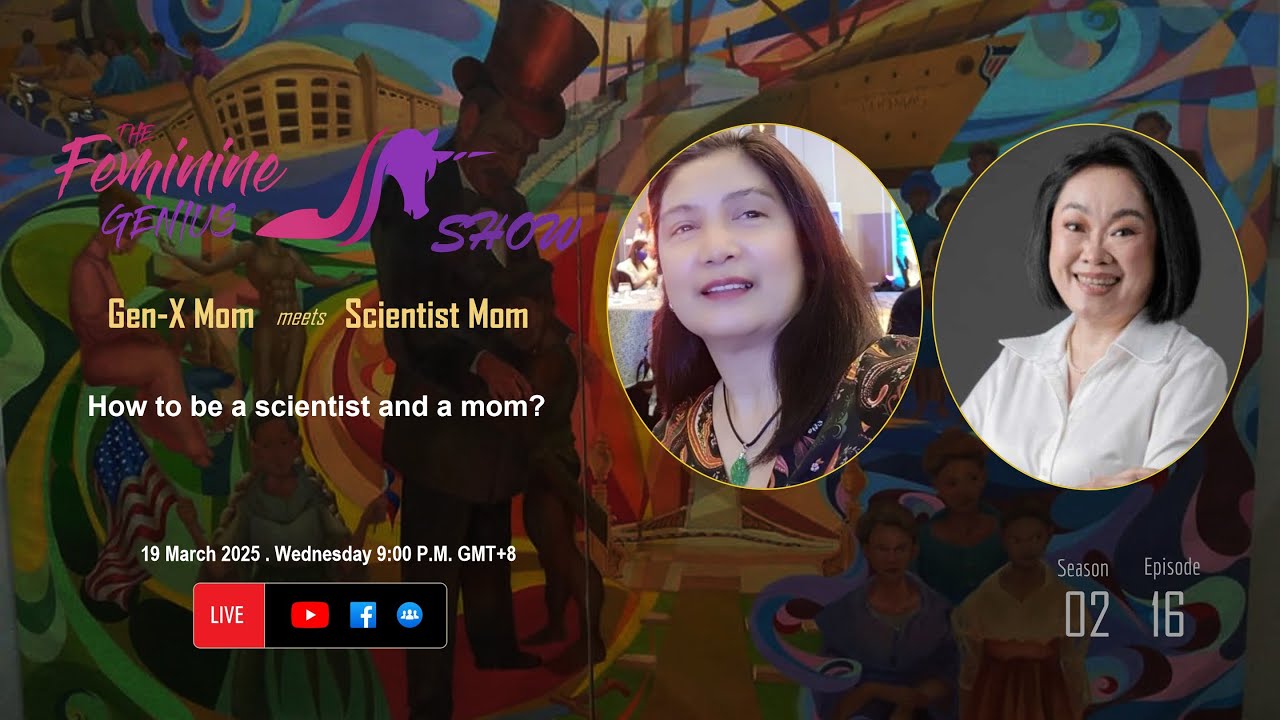 The Feminine Genius Show:  Gen-X Mom meets Scientist Mom