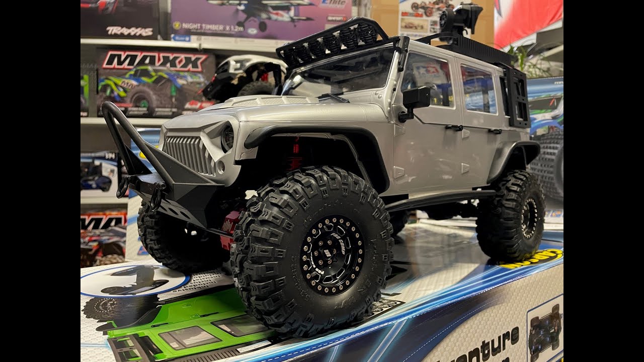 Carson Traction Hobby High Tec Advanture Alu Crawler 500409078 by D-Edition TV
