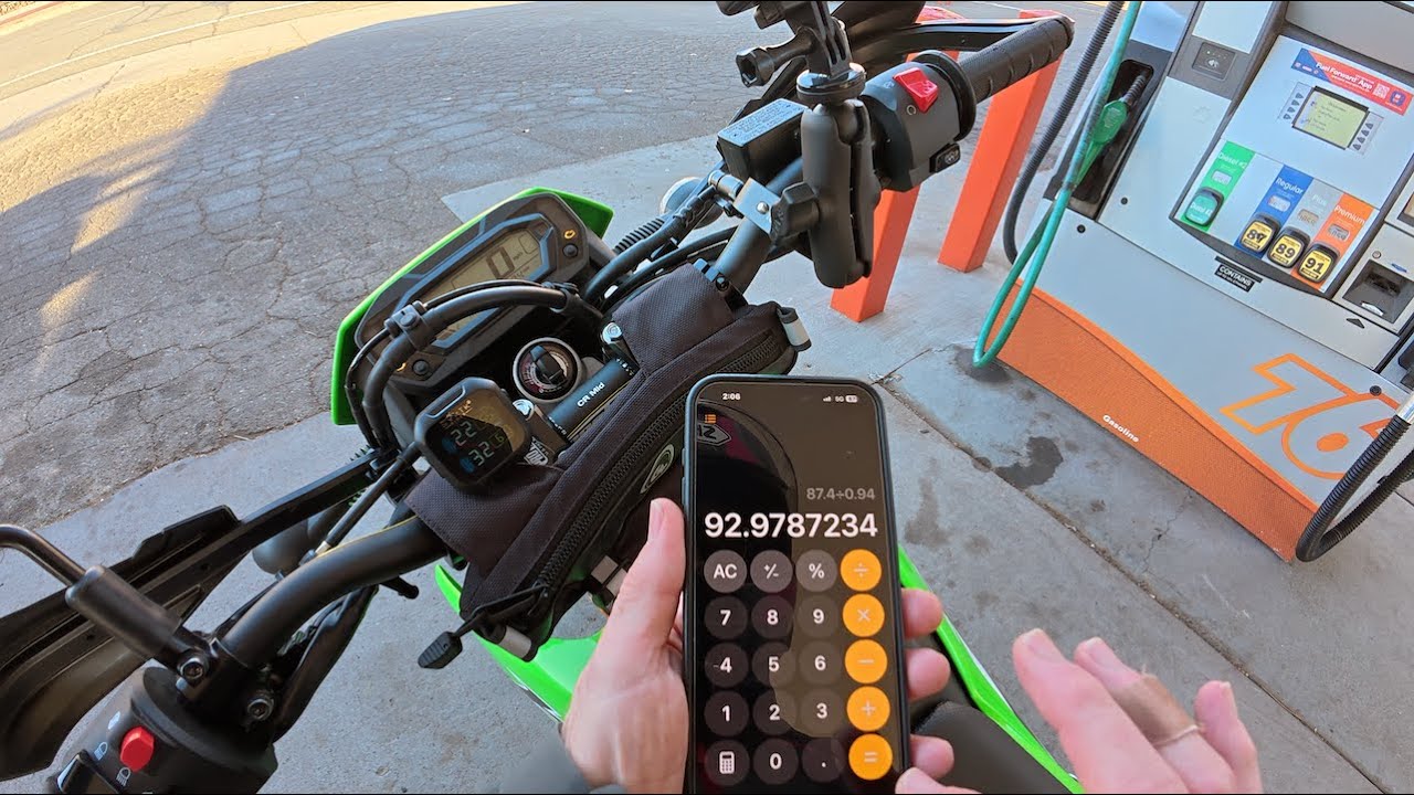 2025 klx230s 93 mpg! (and a ride in the mountains)