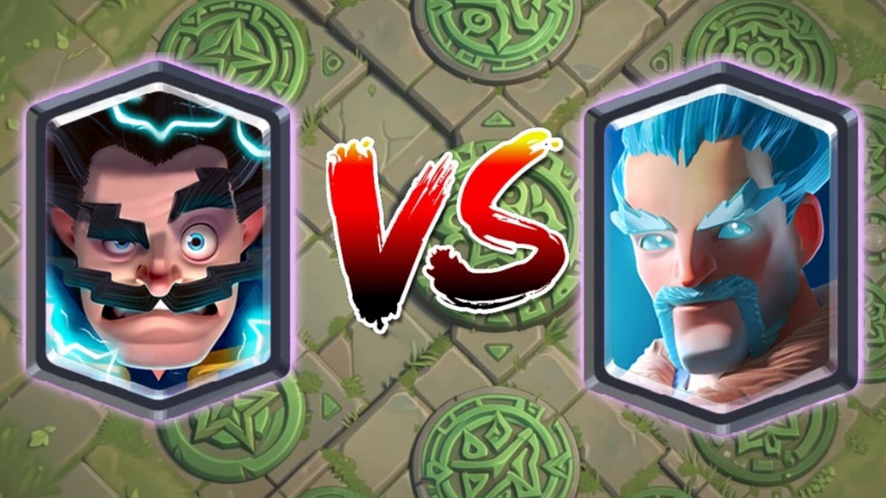 Electro Wizard vs Ice Wizard|Clash royale