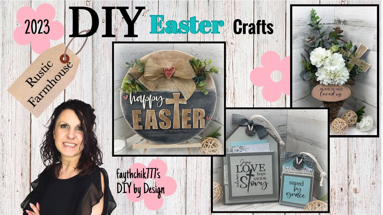 DIY Rustic Farmhouse Easter Crafts | DIY Easter Crafts | DIY Farmhouse Easter Home Decor 2023