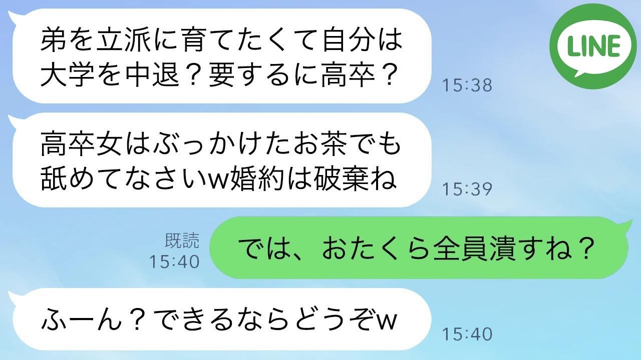 俺のために大学を中退した姉を侮辱した義両親。「高卒の親戚なんて恥ずかしい」→怒りが爆発した俺が義家族に徹底的にやり返した。