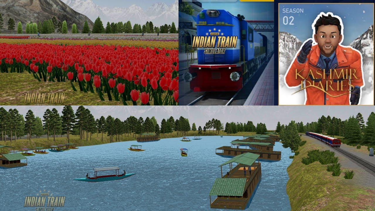 Indian Train Simulator Story Mode,  KASHMIR  DIARIES Season 02 Part-1 - Full Gameplay