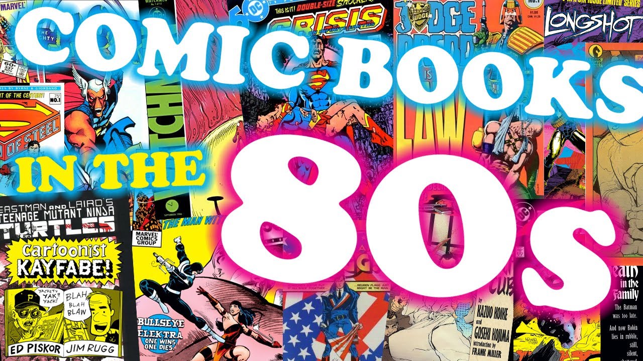 Were the 80s the BEST Decade in Comic Book History? Comic Shops, Indy Publishers, Manga, and Moore!