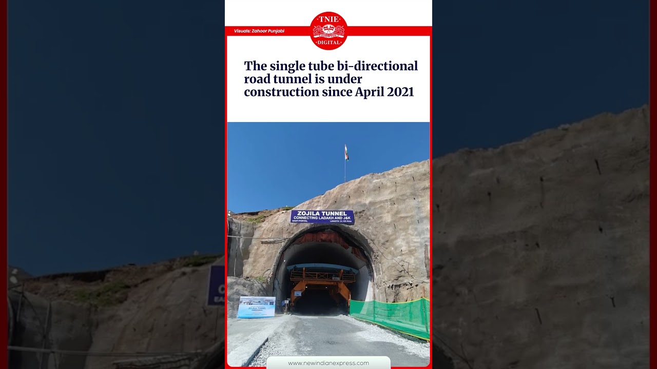 Zojila Tunnel connecting Ladakh with rest of India inches closer to reality