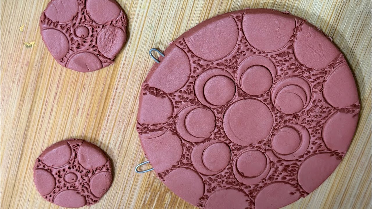 Terracotta pendant making video | pendant making 
