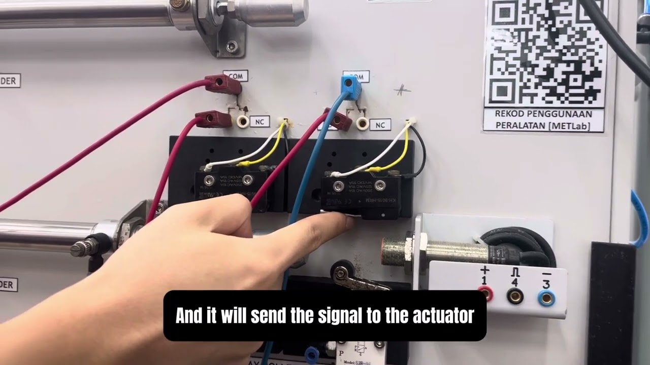 Automated Sorting System using a PLC-based control system