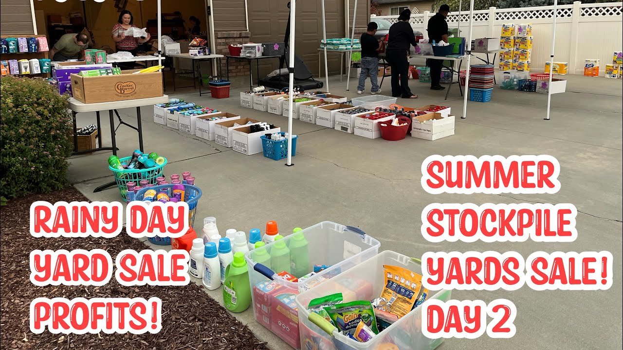 Summer Stockpile Yard Sale || Part 2 || 9/6/25