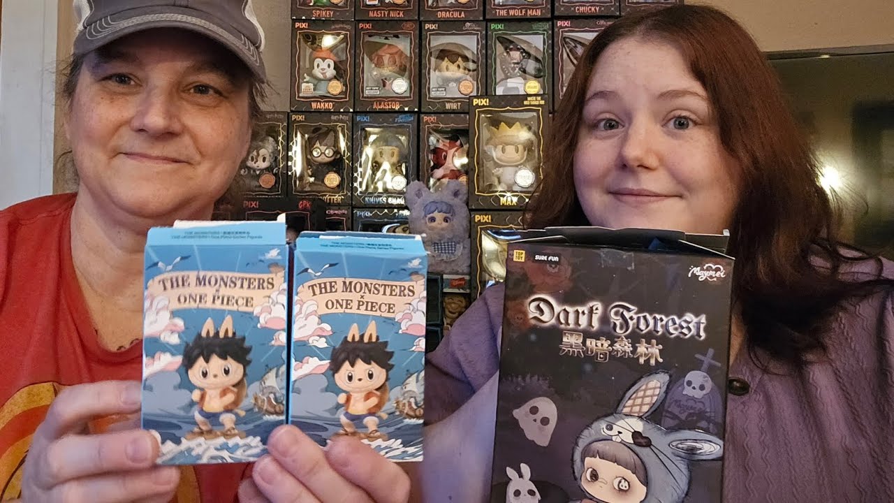 The Monsters One Piece and Dark Forest Blind Boxes!