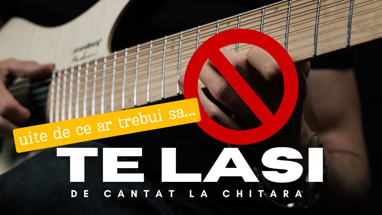 7 MOTIVE PENTRU CARE SA RENUNTI LA CHITARA