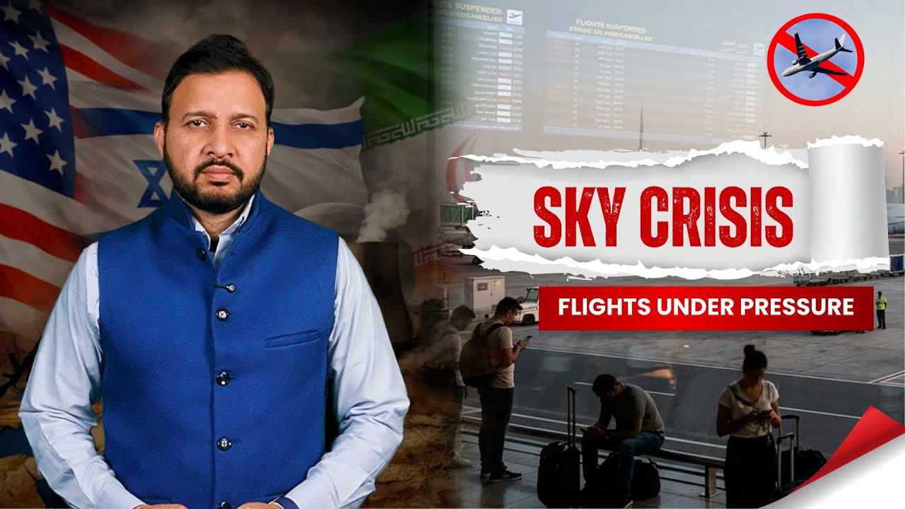 Flight Crisis : ਸੈਂਕੜੇ flights ਰੱਦ, route ਲੰਬੇ, ਯਾਤਰੀ ਪਰੇਸ਼ਾਨ । vijay brar  | Iran Israel War News 