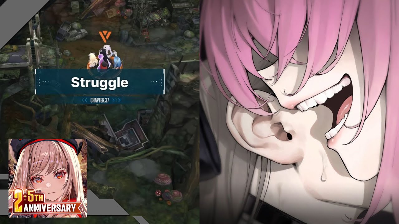GODDESS OF VICTORY: NIKKE - Chapter 37 [Struggle] (English Dub) Playthrough [PC]
