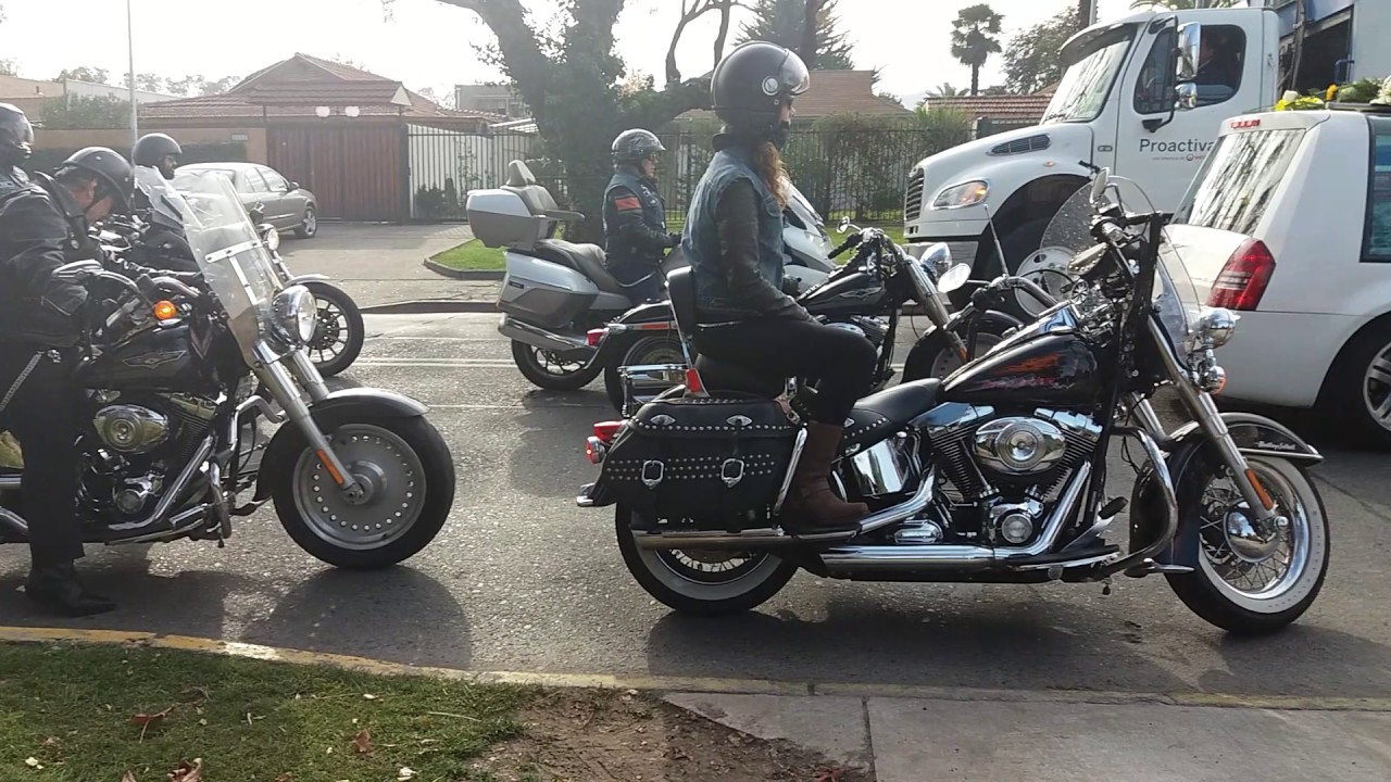 Gran despedida de Álvaro Huaso choppers