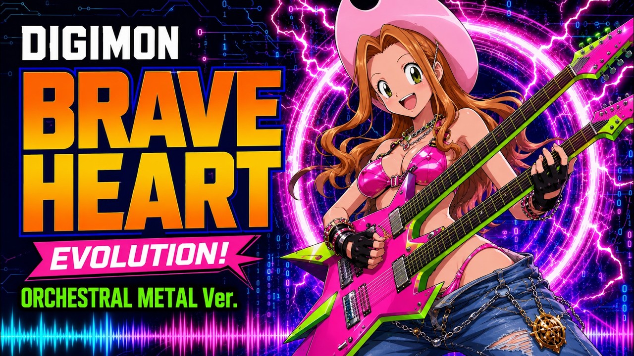 Digimon Adventure - Brave Heart (Epic Orchestral Metal / Power Metal Version) | 勇敢な心 [AI Cover]