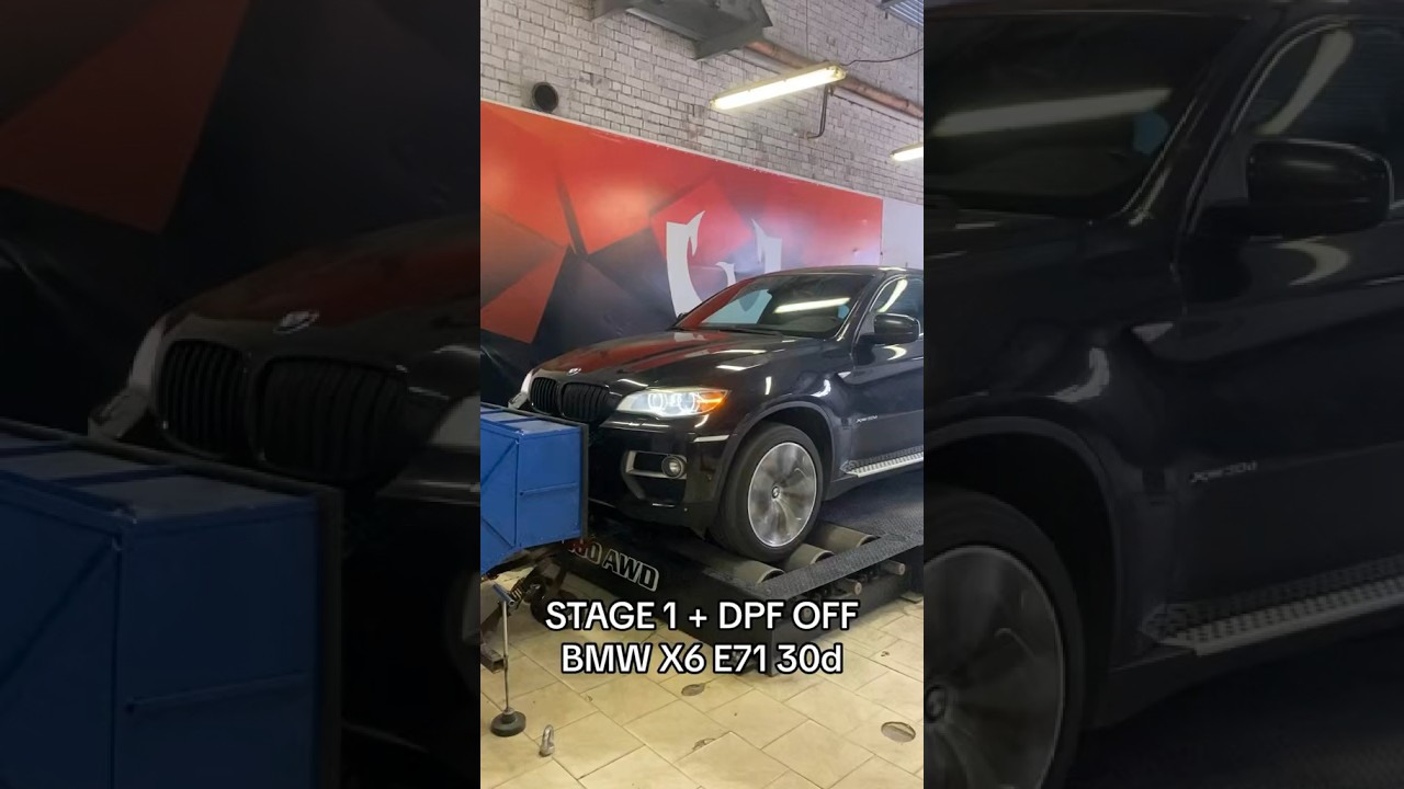 Stage1 + DPF OFF, BMW X6 E71 30d
