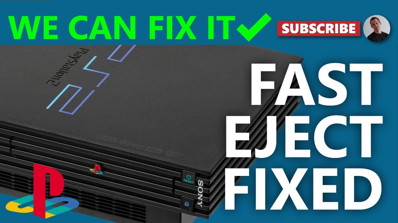 Playstation 2 | CrAzY Disk Tray Fault | Fast Eject