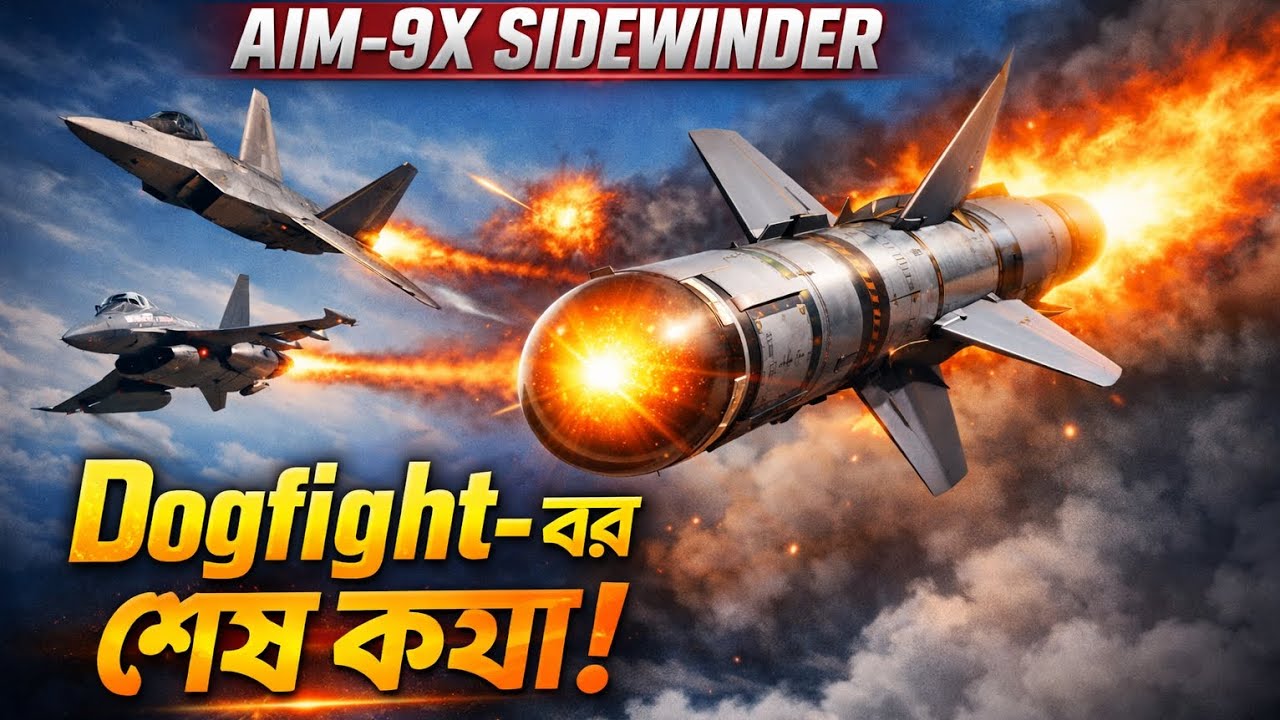 AIM-9X SIDEWINDERDogfight-এর শেষ কথা!