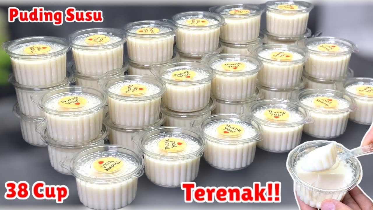 CUMA 3 BAHAN‼️ SIlKY PUDING SUSU TERENAK , CREAMI LEMBUT PECAH DI MULUT