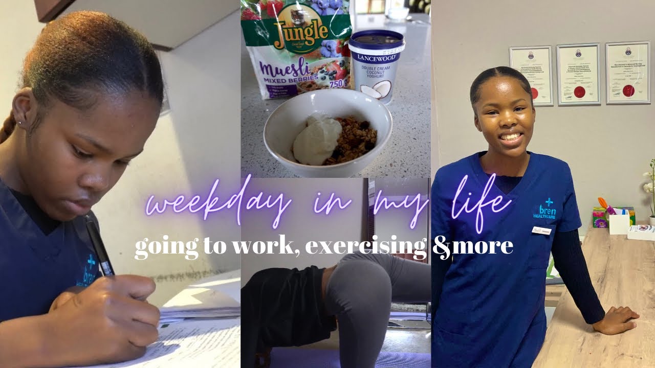 Weekday in my life: going to work, exercising & more!