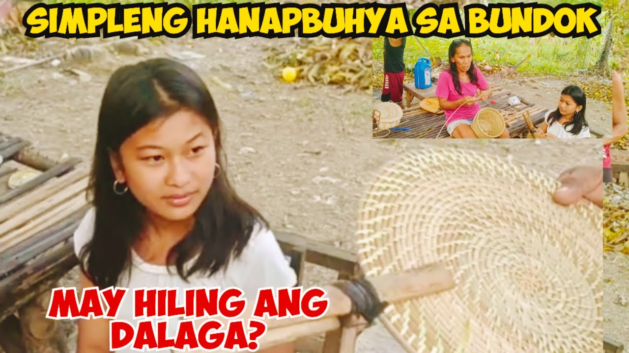 SIMPLENG HANAPBUHAY NG PAMILYA SA BUNDOK! PERO BAKIT MAY GUSTONG SABIHIN ANG DALAGA! BAKIT KAYA?