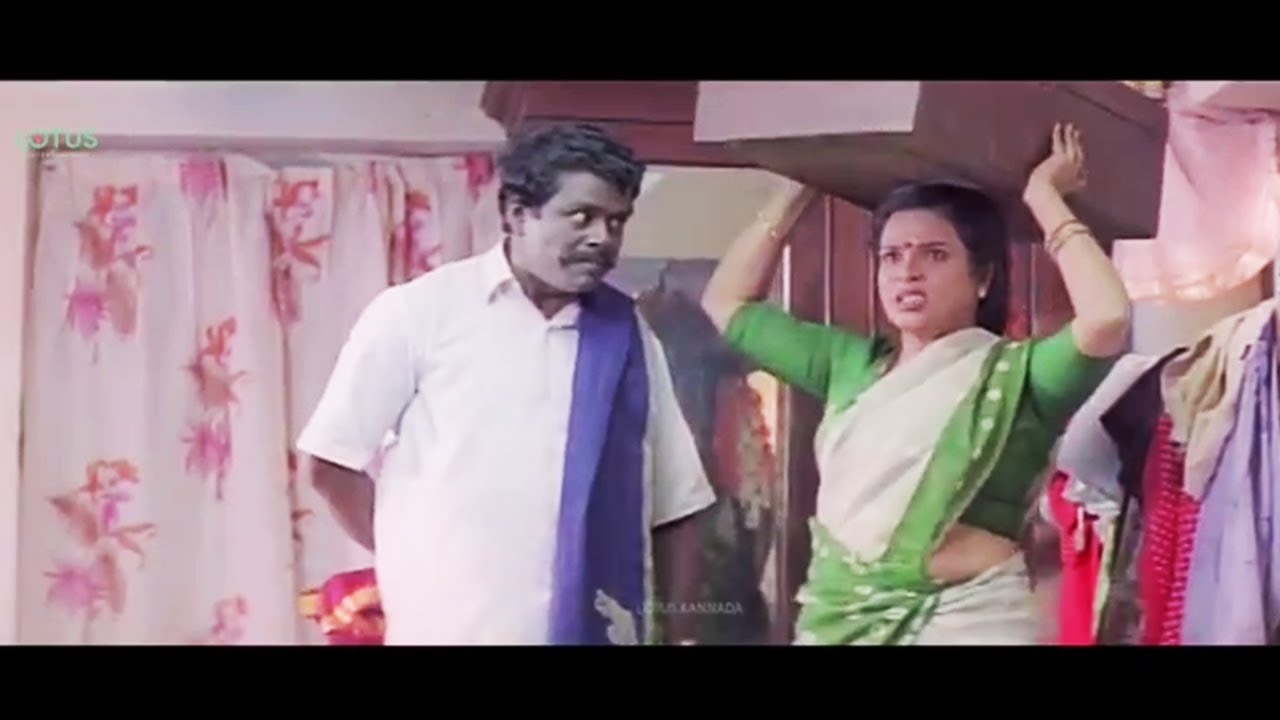 Jenu Goodu Kannada Movie Back to Back Comedy Scenes - Devaraj, Shruti, Karibasavaiah, Umashri