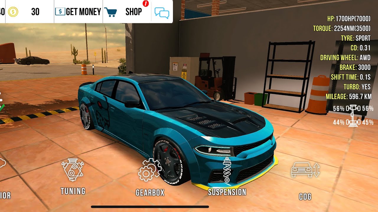 How to make a 1700hp hellcat car parking multiplayer