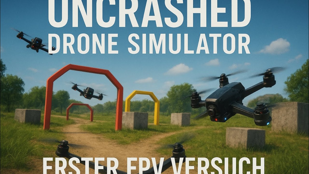 Das erste Mal so richtig FPV im Uncrashed FPV Drone Sim!