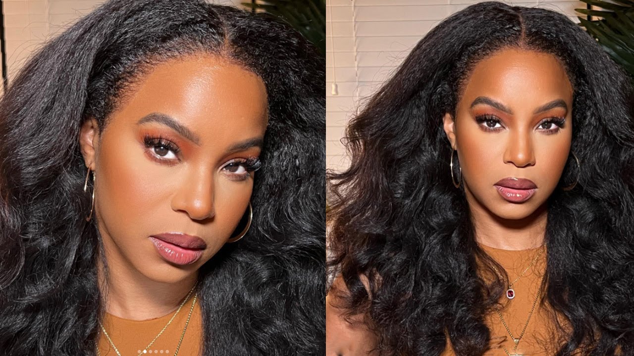 FINALLY! REALISTIC Curly EDGES HAIRLINE!!👀 OMGHerHair 13X6 HD Lace Wig