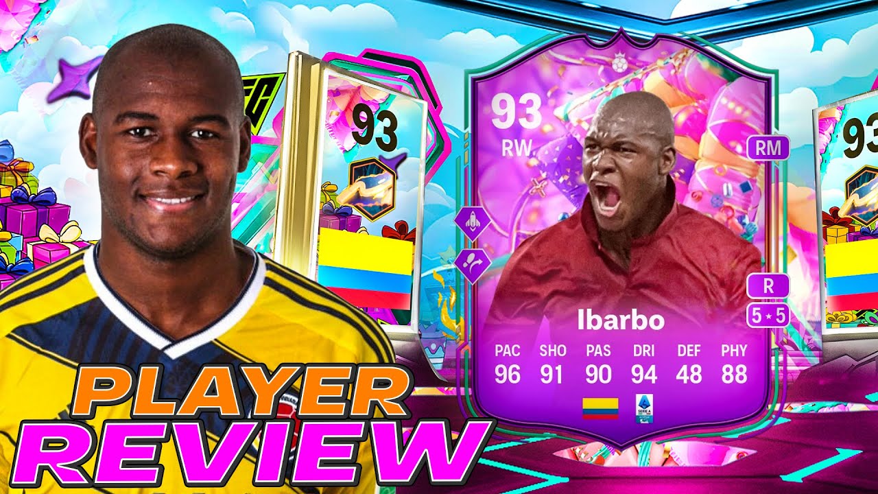 🚀93 FUT BIRTHDAY HERO IBARBO PLAYER REVIEW - EA FC 25 ULTIMATE TEAM