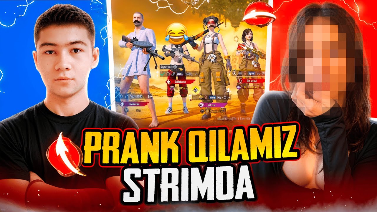 SKIL1UZB PRANK QILAMIZ + ERANGEL TDM DA QIYNIMIZ