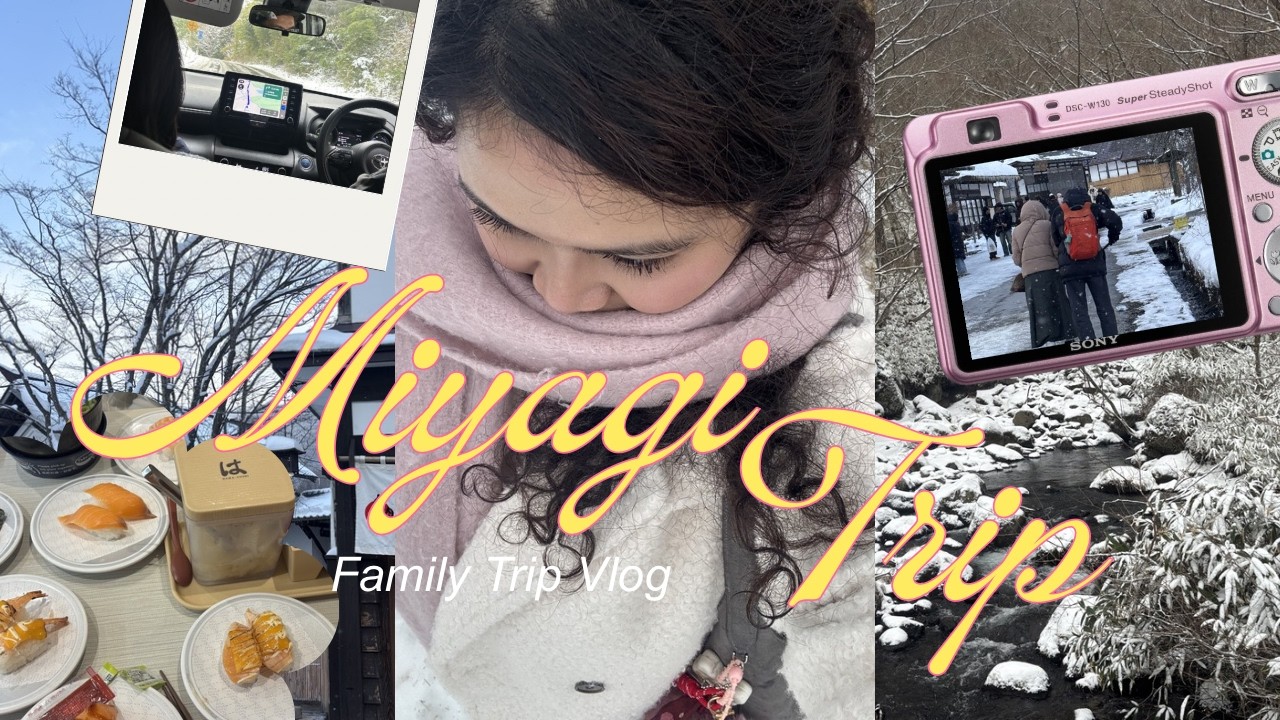 Nihon Archive | Miyagi Trip ‧₊ ♪˚⊹ Spending time with my family, snowy days, shopping