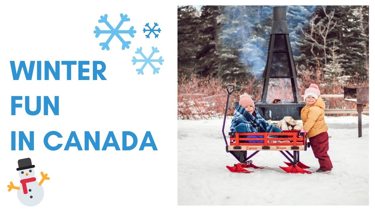 Winter fun with kids in Canada